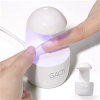 GAOY Mini UV Light for Gel Nails, Small Nail Cure