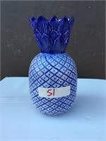 Handpainted Porcelain China Pineapple Figure "6