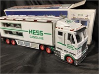 2003 HESS TOY TRUCK AND RACE CARS