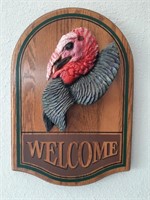 JENNINGS DECOY CO Wild Turkey Welcome Sign