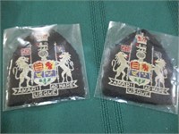 2 Military patches