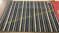 Striped medium rug