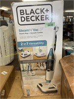 Black&decker Steam N’Vac steam mop/vacuum