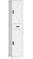 WEENFON, Bathroom Storage Cabinet with 2 Doors & 1