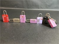 Nine Combination Locks