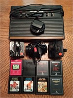 Original Atari 2600 + 8 Games (Untested)