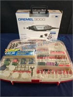 Dremel with accessories