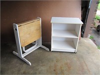 Storage Shelf & Fold Up Table