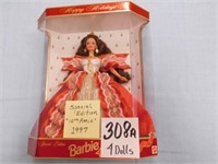 (3) Special Edition Barbies & 1 Holiday Barbie