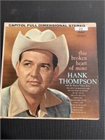 Hank Thompson This broken Heart of Mine Record