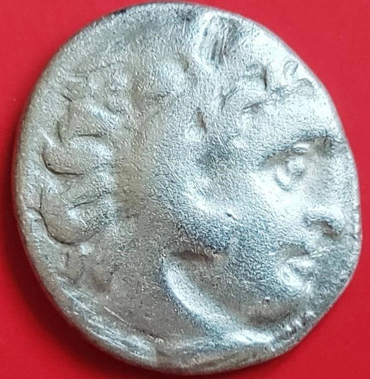 Alexander III The Great 336-323B.C. AR Drachm coin