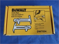 Dewalt Crown Stops DW7054 (like new)