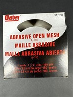 Oatey Abrasive Open Mesh Roll