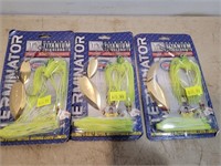 NEW 3 Packs Terminator Lures Marked $15.99 Each