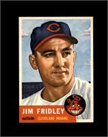 1953 Topps #187 Jim Fridley NRMT to NM-MT+