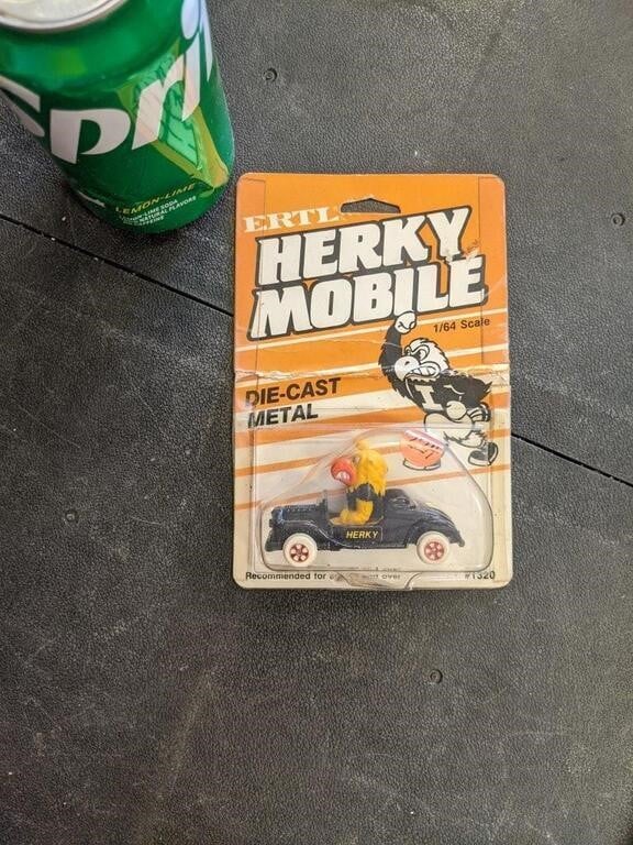 Herky Mobile Die Cast Car