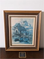 William Edward de Garthe "Peggy's Cove" Print