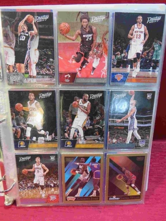 1990's Basketball Binder 261 Cards Stars Rodman++