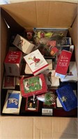 Large Box Lot of Christmas Ornaments