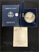2001 W American Eagle 1 oz Proof Coin