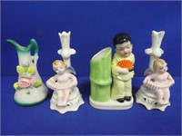 (4) Occupied Japan Figurines