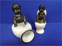 (2) Occupied Japan Figurines