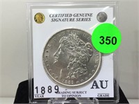 Silver Signature Series Morgan Dollar 1889