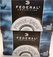 284 - 2 BOXES FEDERAL POWER SHOT AMMUNITION (B15)