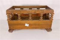 Wooden Doll Cradle 18"x9"