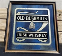 "Old Bushmills" Scotch Mirror