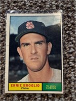 1961 Topps #420 Ernie Broglio