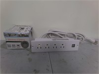 Power Surge Multi-Outlet W/ 2 USB Plug-ins & more!