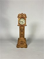 Continental Clock Co. Miniature Grandfather Clock