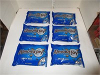Box 6 Mini Almond Joy Bags