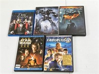 Lot of 5 DVDs