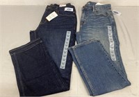 2 Old Navy Pairs Of Jeans 34x34 Loose