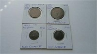Early British Coins 1901 Half Penny, 1921 Penny,