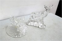 2 Crystal Figurines 1 Is Princess House