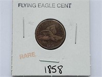 1858 Flying Eagle Cent