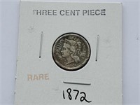 1872 3 Cent Piece