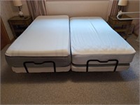 Adjustable Bed Frames w/ Twin Mattresses