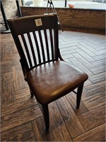Solid Wood Dining Room Chair w Cushion