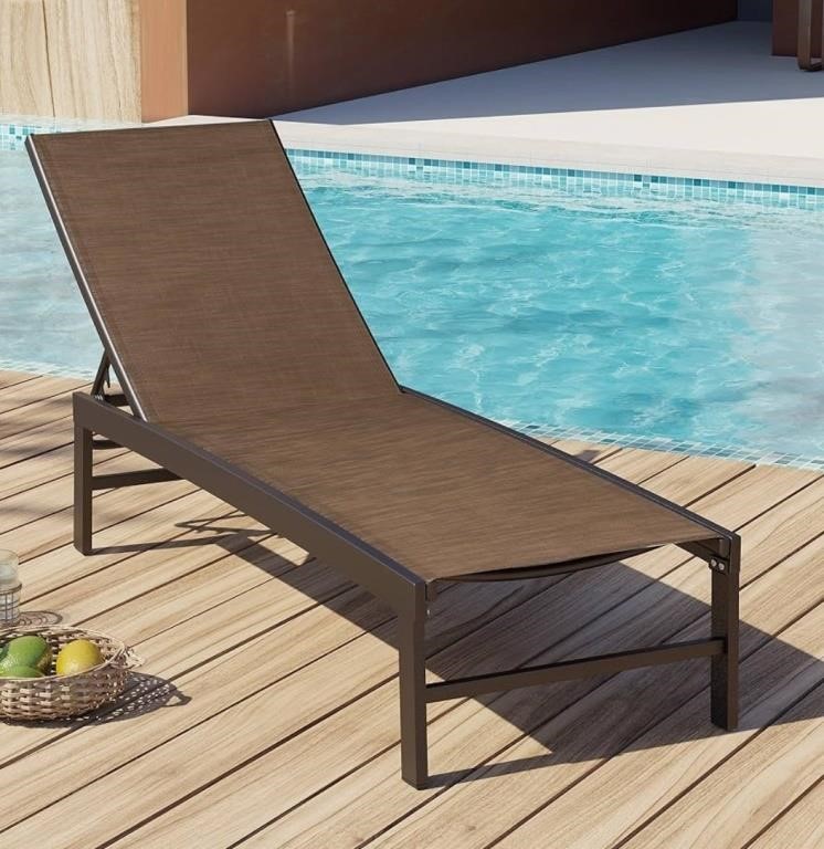 $140Retail-Outdoor Chaise Lounge Chair

New in