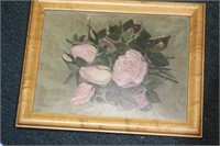 Vintage Oil on Board Painting