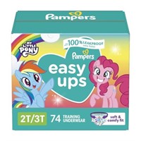 2T-3T Pampers Easy Ups Training Pants Girls and