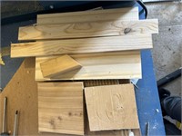 Assorted lot of Wood
