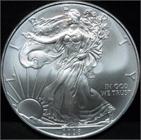 2008 1oz Silver Eagle Gem BU