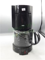Black Braun Drip 10 Cup Coffeemaker