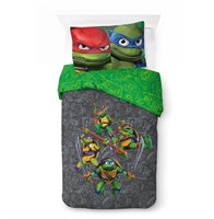 SM4132  TMNT Kids 2-Piece Twin/Full Comforter Set
