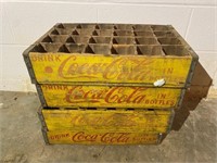 4 Coca-Cola Crates